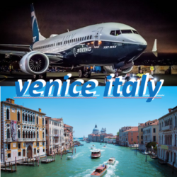 B737MAXでvenice italyへ