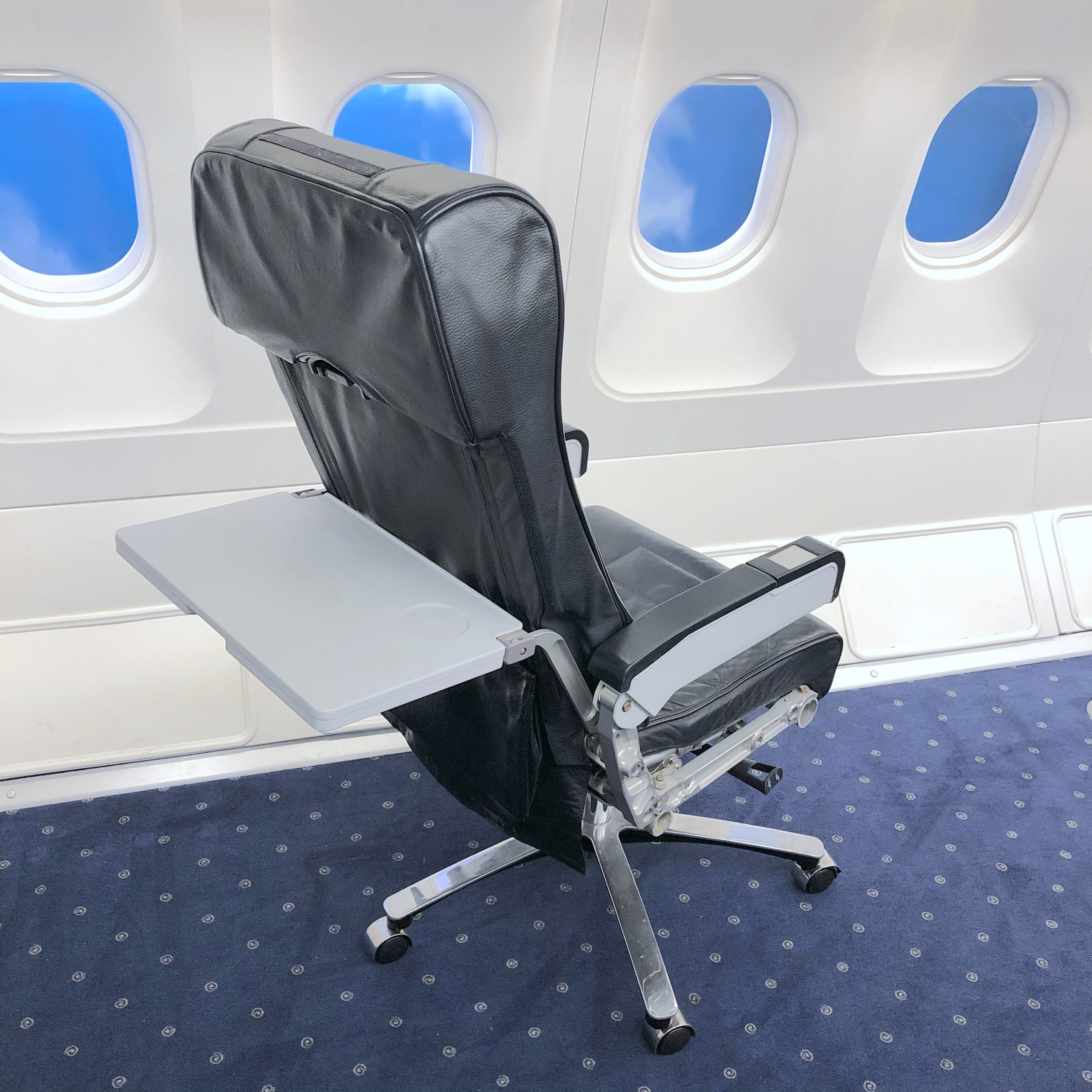B737 トルコ航空 エコノミークラスシート オフィスチェアー仕様 航空機座席 - Skyart JAPAN