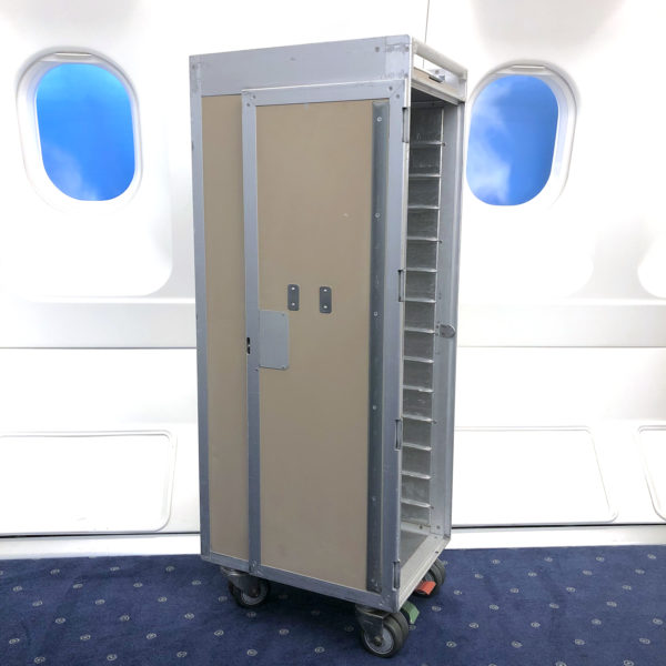 史上最も激安 【tkykh】【中古】機内食カート ハーフサイズ 航空機 