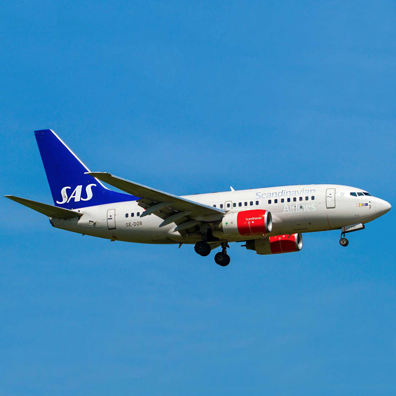 ラスト2点! AVIATIONTAG B737 SE-DOR White Scandinavian Airlines 