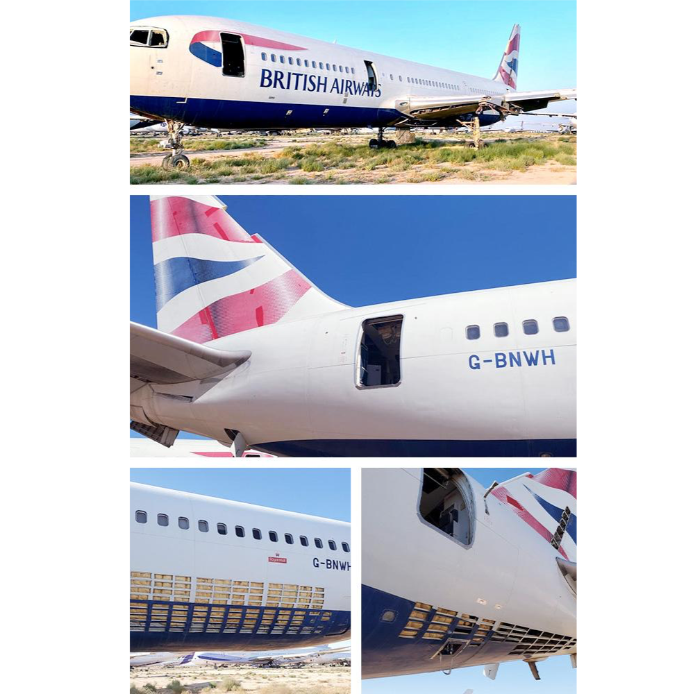 PLANETAGS B767 G-BNWH British Airways プレインタグス