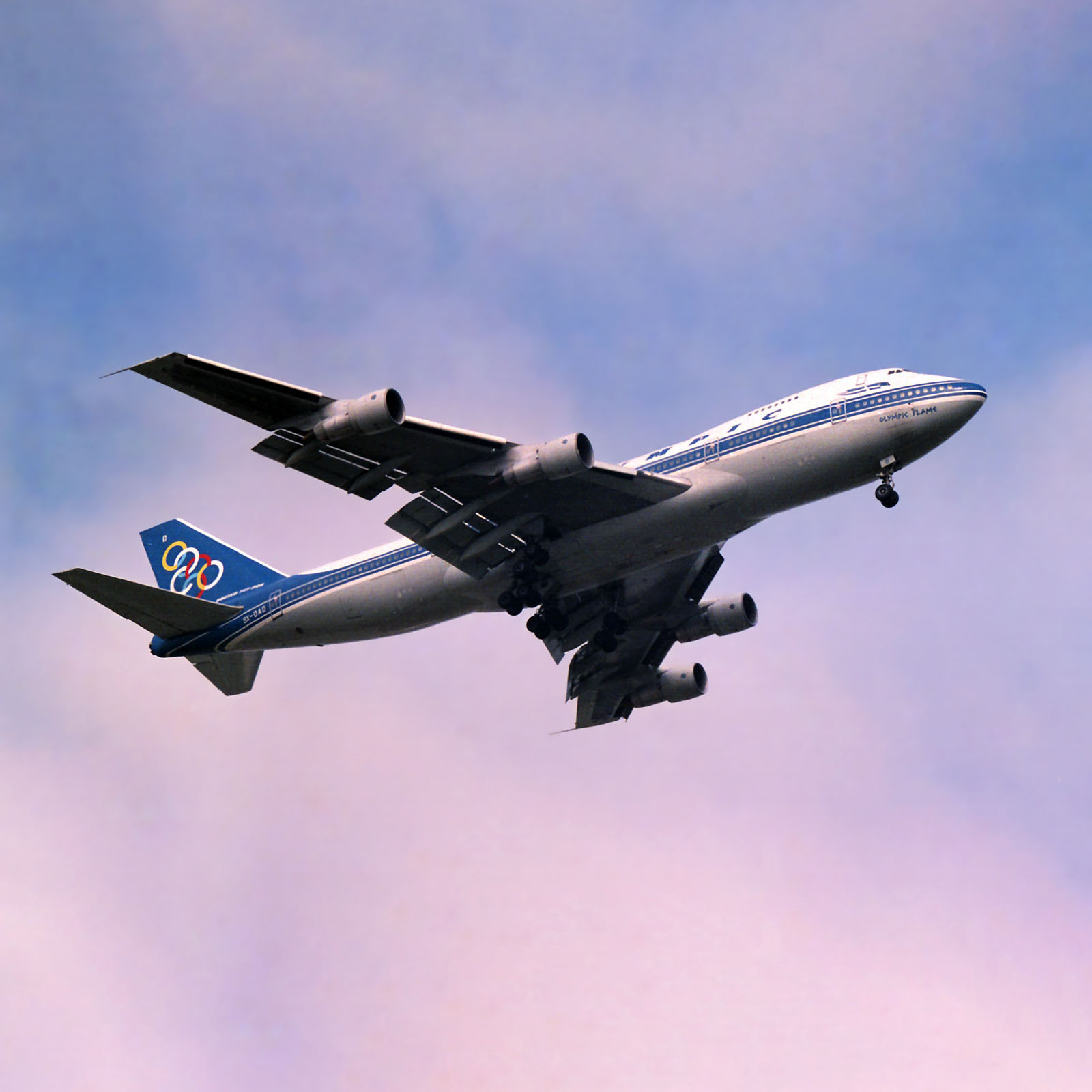 AVIATIONTAG B747 SX-OAD Olympic Airways アビエーションタグ 