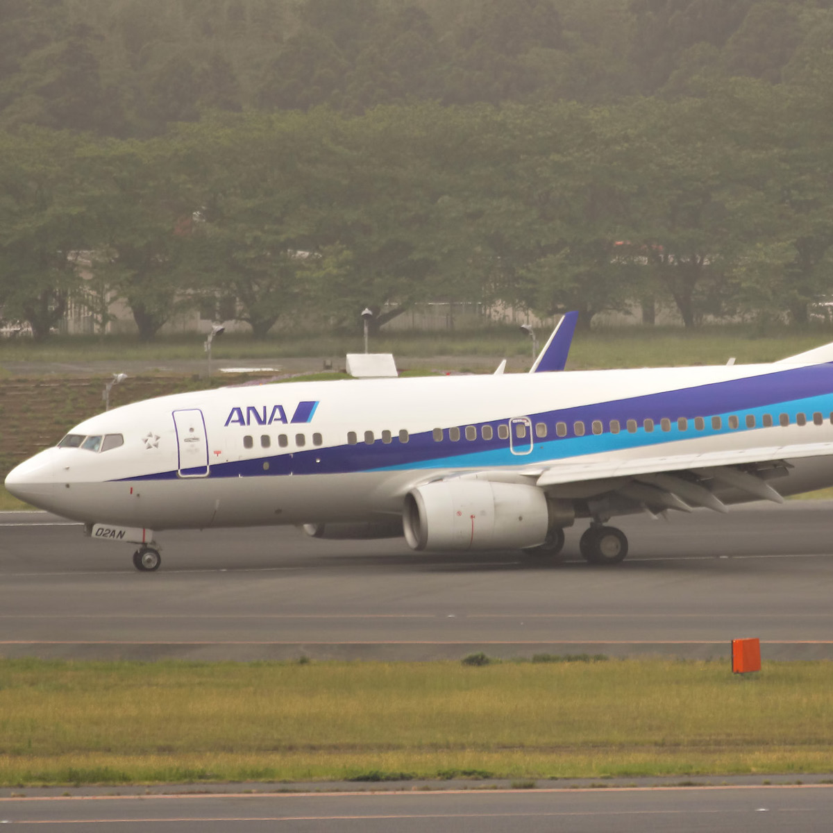 AVIATIONTAG B737 JA02AN ANA アビエーションタグ 全日空 機体再生