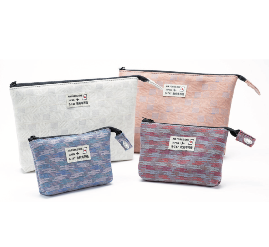 S-size Blueのみ 5月下旬発送予定】B747 Collection Travel Pouch 