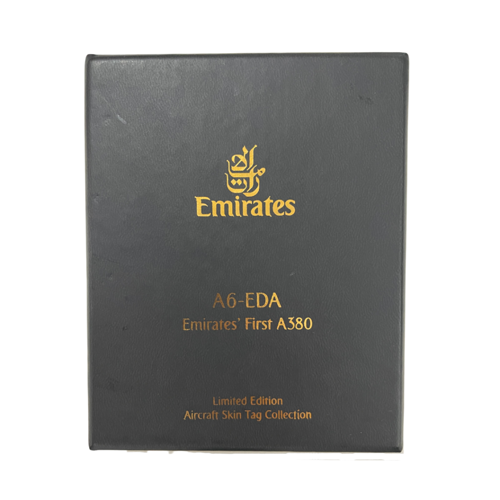 Aviationtag フライトタグ Emirates A380 中部国際空港 エミレーツ航空フライトタグA380 Emirates