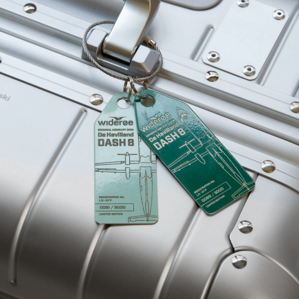 AVIATIONTAG Dash8 LN-WFP Widerøe アビエーションタグ ヴィデロー航空