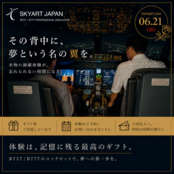 あの日、空を見上げていたお父さんへ。コックピットで、パイロットの夢の続きを。