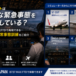 もし飛行中にエンジンが止まったら？ パイロットがシミュレーターで訓練する緊急事態をご紹介