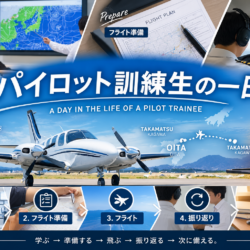 パイロット訓練生の１日はどんな感じ？
